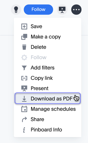 Download Pinboard as PDF