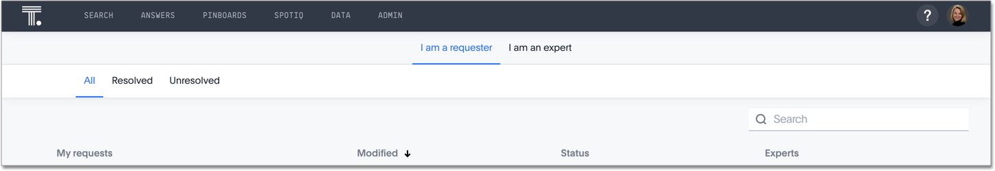 Expert requests