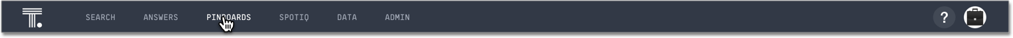 The top menu bar